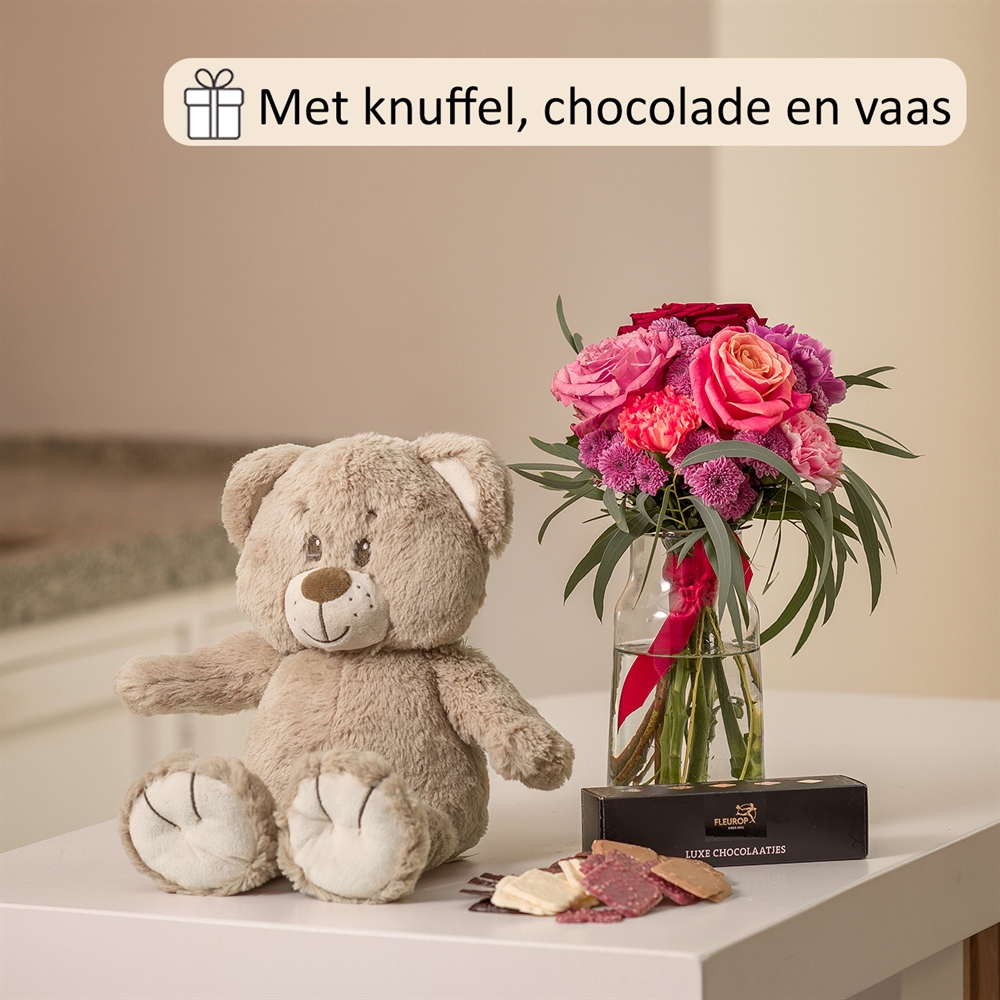 Cadeauset Lieve knuffel